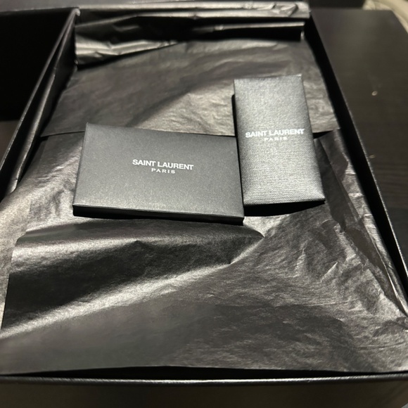 YSL SAINT LAURENT - Le Maillon Mules, YSL Black Print ( Size 37.5 / US 7.5) - Picture 5 of 7